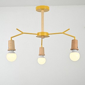 Люстра на штанге Imperiumloft LES COLOR желтый арт. ﻿lesc_01