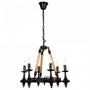 Подвесная люстра Loft it 1862 черный арт. LOFT1862-6