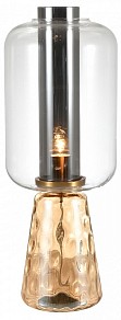 Настольная лампа декоративная Indigo Strego бронза арт. 11045/1T Amber