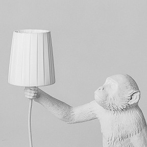 Плафон Seletti Monkey Lamp  арт. 14918 WHI