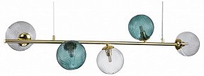 Подвесной светильник Indigo Selva желтый арт. 11032/5PL Gold