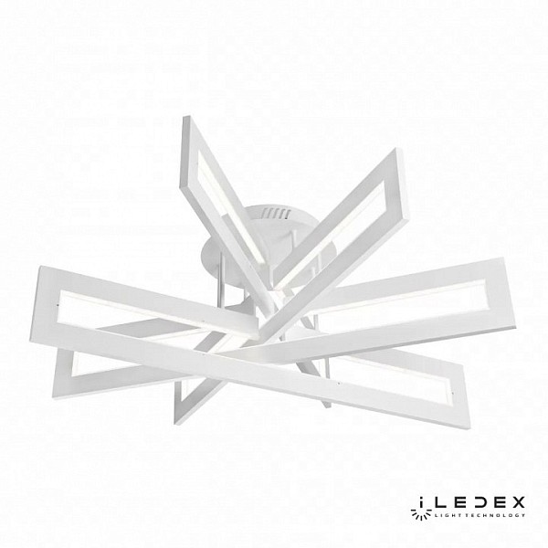 Потолочная люстра iLedex Stalker белый арт. 9082-R800-X 128W WH