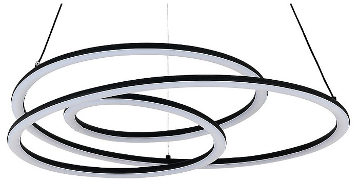 Подвесной светильник Escada Spiral черный арт. 626/S LED