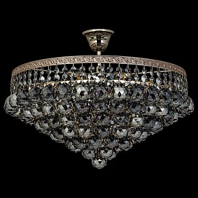 Люстра на штанге Arti Lampadari Castellana Gold никель арт. Castellana E 1.3.46.603 N