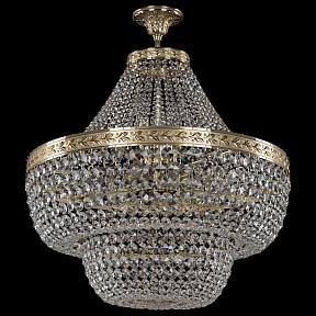 Светильник на штанге Bohemia Ivele Crystal 1910 золото арт. 19101/H1/60IV G