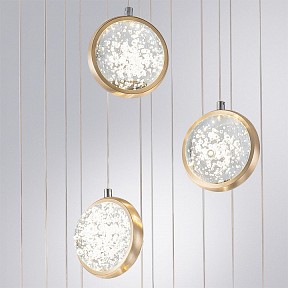 Подвесная люстра Arte Lamp Faberge латунь арт. A2451SP-75PB