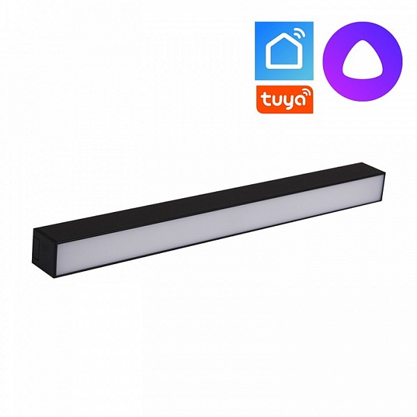 Накладной светильник Reluce  черный арт. 13003-9.3-001UR magnetic LED10W BK CCT+SMART