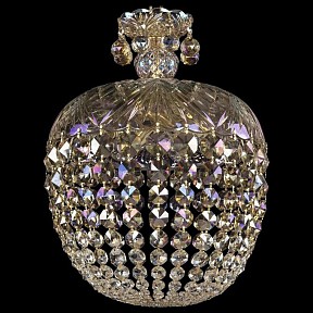 Светильник на штанге Bohemia Ivele Crystal 1477 золото арт. 14771/35 G M801