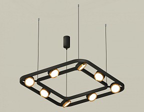 Подвесная люстра Ambrella Light XB черный арт. XB9182102