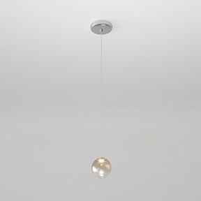 Подвесной светильник Eurosvet Wonder серый арт. 50234/1 LED янтарный
