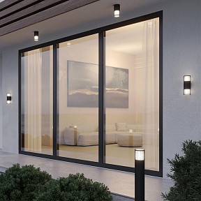Наземный светильник Novotech Street черный арт. 370994