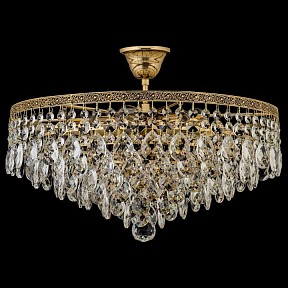Люстра на штанге Arti Lampadari Castellana Gold желтый арт. Castellana E 1.3.46.608 G