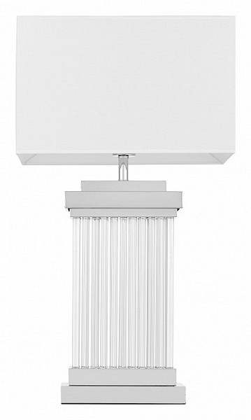 Настольная лампа декоративная LUMINA DECO Davos металл арт. LDT 310 CHR+WT