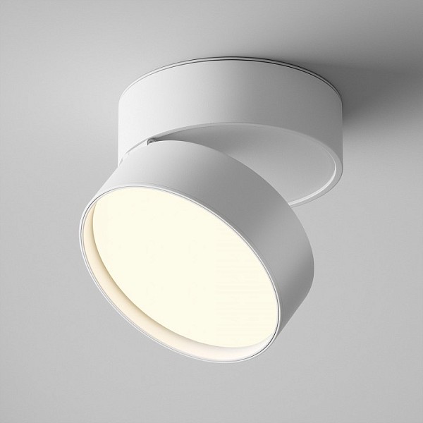 Накладной светильник Maytoni Onda белый арт. C024CL-18W3K-W-1