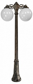 Фонарный столб Fumagalli Globe 300 бронза арт. G30.156.S20.BYE27DN