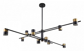 Люстра на штанге F-promo Chart черный арт. 3092-10P