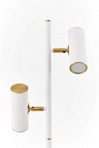 Торшер LUMINA DECO MIRRA белый арт. LDF 7731-2 WT+MD