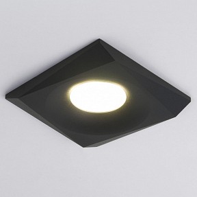Встраиваемый светильник Elektrostandard 119 черный арт. a053351