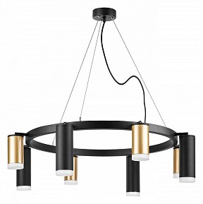 Подвесная люстра Lightstar Rullo черный арт. LR0184048740