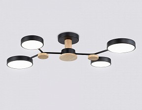 Люстра на штанге Ambrella Light FL дерево арт. FL4860