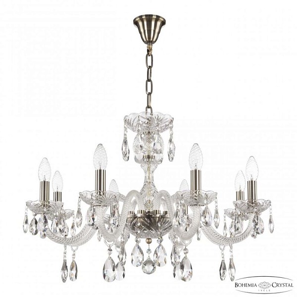 Подвесная люстра Bohemia Ivele Crystal 117 неокрашенный арт. 117/8/240 Pa