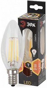 Лампа светодиодная Эра F-LED  арт. F-LED B35-7W-827-E14