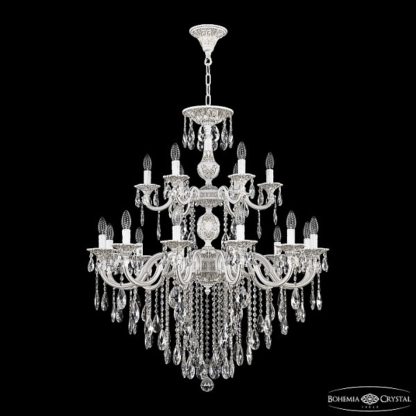 Подвесная люстра Bohemia Ivele Crystal AL7801 золото арт. AL78101/12+6/300/2D B WMG