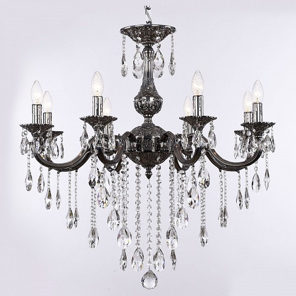 Подвесная люстра Bohemia Ivele Crystal AL7801 металл арт. AL78101/8/250 B CG