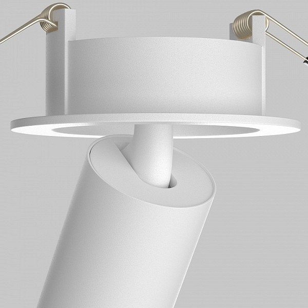 Встраиваемый светильник Maytoni FOCUS LED белый арт. C071CL-7W2.7K-WB