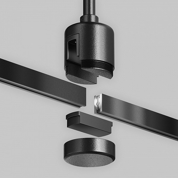 Подвес для трека Maytoni Accessories for tracks Flarity черный арт. TRA156C-IPC1-B