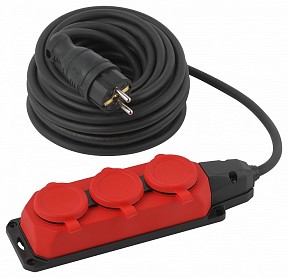 Сетевой фильтр Эра   арт. UK-3e-3x1,5-10m-IP44(KG)