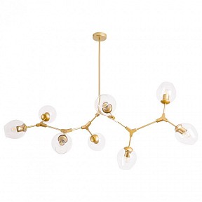 Подвесная люстра Arte Lamp Yuka золото арт. A4103SP-8GO