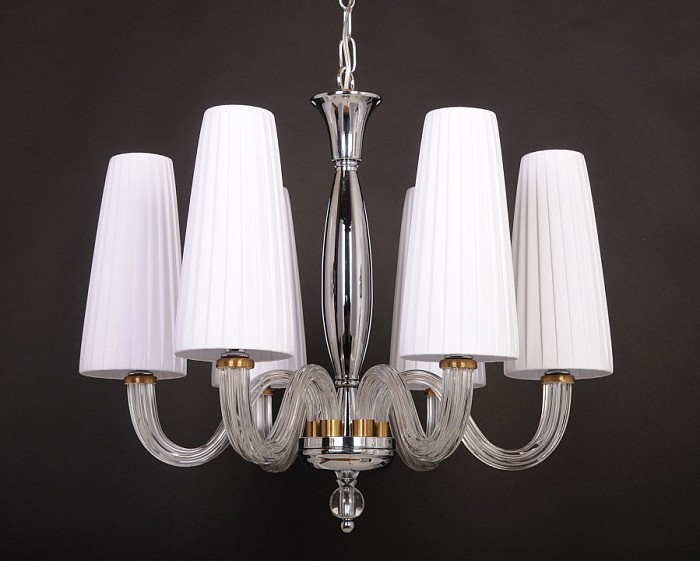 Подвесная люстра Manne Manne хром арт. L.7707-6CH SHADE
