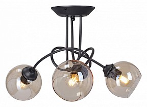 Люстра на штанге Vitaluce V43090 черный арт. V43090-13/3PL