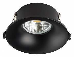 Встраиваемый светильник Lightstar Levigo черный арт. 010027