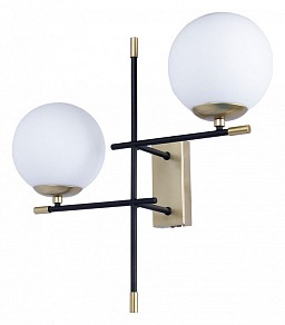 Бра Arte Lamp Arkab черный арт. A2225AP-2BK