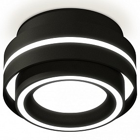 Накладной светильник Ambrella Light XS черный арт. XS8414003
