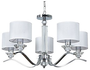 Подвесная люстра Arte Lamp Alhena хром арт. A4091LM-5CC