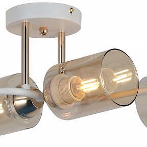 Светильник на штанге ILLUMICO Bice белый арт. IL8148-6COU-79 WH GD Bice