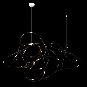 Подвесная люстра Loft it Flock of Light коричневый арт. 10309/21