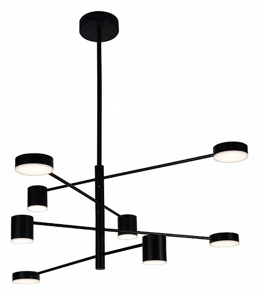Люстра на штанге Kink Light Мекли черный арт. 07650-8D,19(3000K)