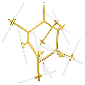 Подвесная люстра Lightstar Struttura золото арт. 742203