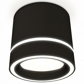 Накладной светильник Ambrella Light XS черный арт. XS8111004