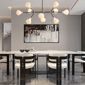 Люстра на штанге Imperiumloft ANKER латунь арт. anker01