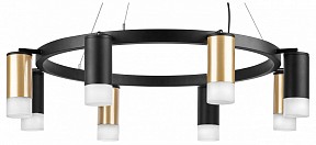 Подвесная люстра Lightstar Rullo черный арт. LR0184043741