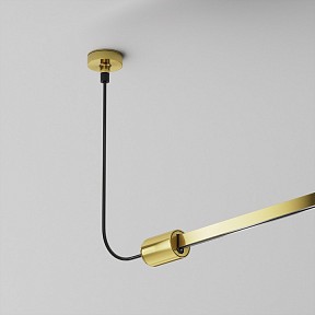 Заглушка для треков Maytoni Accessories for tracks Flarity желтый арт. TRA154C-SB1-BS
