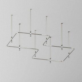 Трек Maytoni Technical Accessories for tracks Flarity металл арт. TRX154-RC80-PT