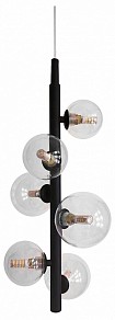 Подвесная люстра Kink Light Иона черный арт. 09408-6A,19