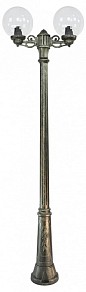 Фонарный столб Fumagalli Globe 250 бронза арт. G25.157.S20.BXE27