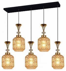 Подвесной светильник Reluce 02003-1 золото арт. 02003-0.9-05L AMBER
